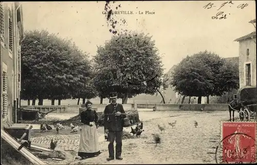 Ak Gondreville Meurthe et Moselle, La Place