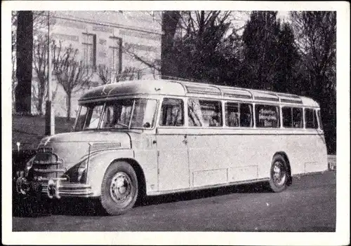 Sammelbild Das Kraftfahrzeug Nr. 274, Serie B Gruppe 1, Büssing Trambus 5000 TU