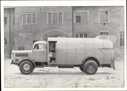 Sammelbild Das Kraftfahrzeug Nr. 504, Serie G Gruppe 1, Mercedes-Benz L5000