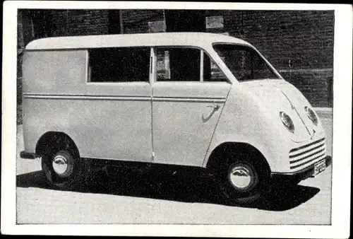 Sammelbild Das Kraftfahrzeug Nr. 25, Serie D Gruppe 1, 3/4 t-DKW-Kombi