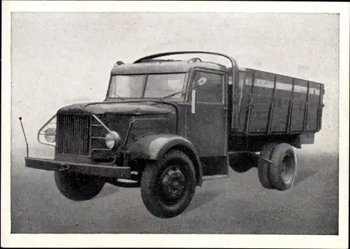 Sammelbild Das Kraftfahrzeug Nr. 1457, Serie F Gruppe 2, Csepel Lizenz Steyr, Baujahr 1951