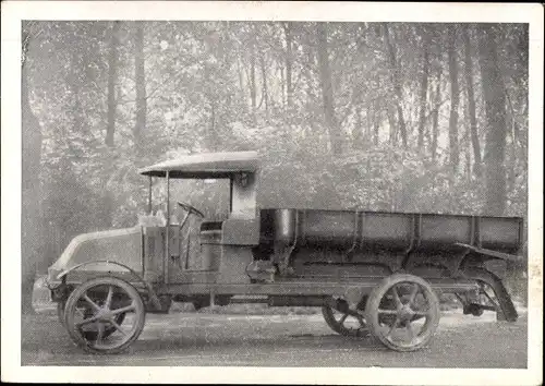 Sammelbild Das Kraftfahrzeug Nr. 490, Serie F Gruppe 2a, Renault, Baujahr 1912