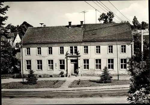 Ak Langenau Brand Erbisdorf in Sachsen, Rathaus