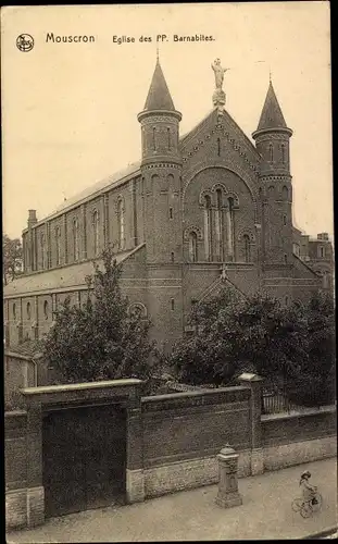 Ak Mouscron Wallonien Hennegau, Eglise des PP. Barnabites