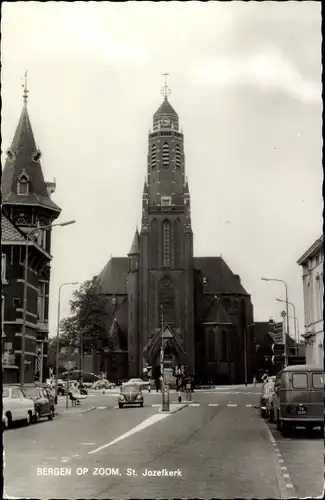 Ak Bergen op Zoom Nordbrabant Niederlande, St. Jozefkerk