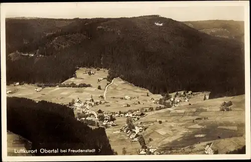 Ak Obertal Baiersbronn im Schwarzwald, Panorama