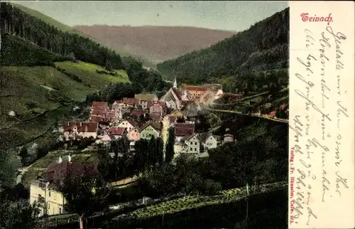 Ak Bad Teinach Zavelstein im Schwarzwald, Panorama