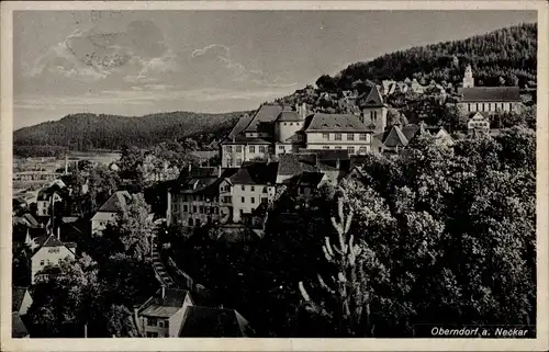 Ak Oberndorf am Neckar, Panorama