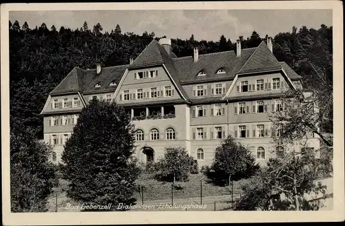 Ak Bad Liebenzell im Schwarzwald, Diakonissen Erholunghaus