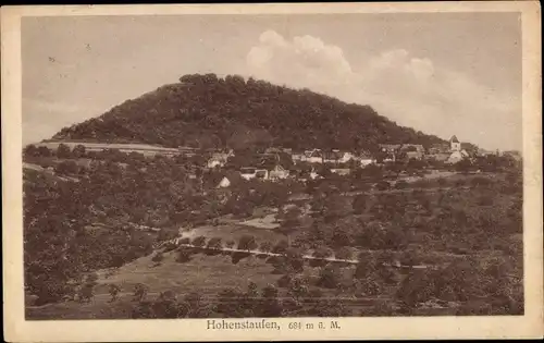 Ak Hohenstaufen Göppingen in Württemberg, Panorama