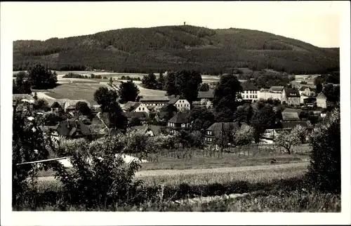 Ak Cunewalde in der Oberlausitz, Czorneboh, Panorama