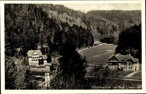 Ak Bad Liebenzell im Schwarzwald, Monbachtal