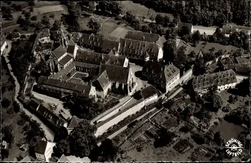 Ak Bebenhausen Tübingen am Neckar, Ehemalige Zisterzienserabtei, Fliegeraufnahme