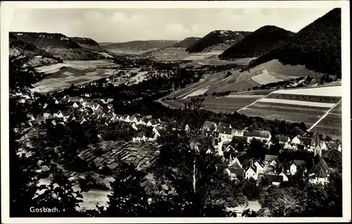 Ak Gosbach Bad Ditzenbach in Württemberg, Panorama