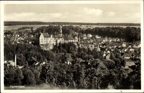 Ak Sigmaringen an der Donau Baden Württemberg, Panorama