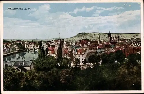 Ak Heilbronn am Neckar, Panorama