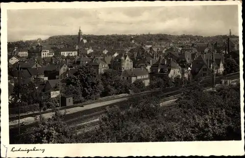 Ak Ludwigsburg in Württemberg, Panorama