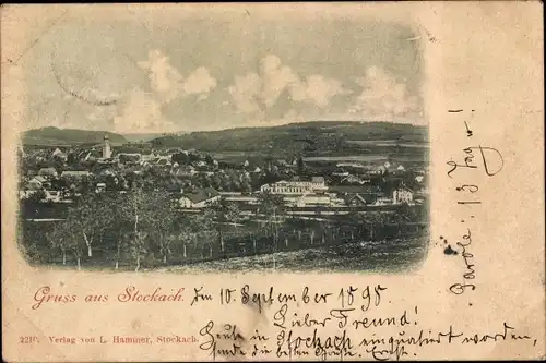 Ak Stockach im Hegau Baden, Panorama