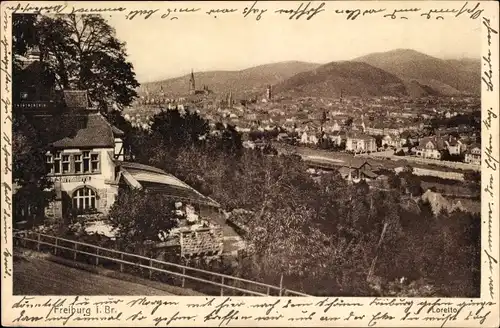 Ak Freiburg im Breisgau, Panorama