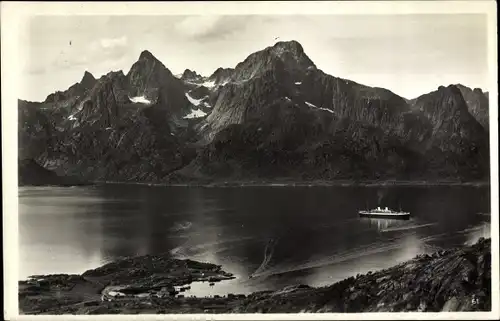 Ak Raftsund Lofoten Norwegen, Panorama