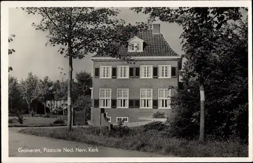 Ak Gameren Gelderland, Pastorie Ned. Herv. Kerk
