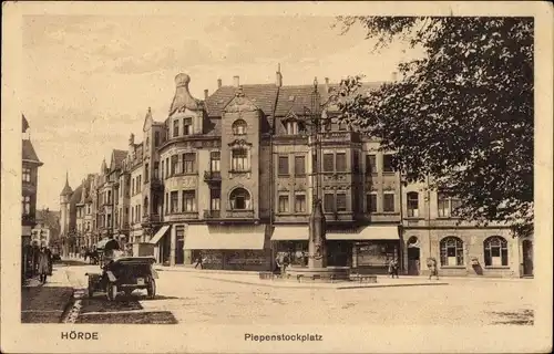 Ak Hörde Dortmund im Ruhrgebiet Westfalen, Piepenstockplatz
