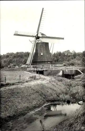 Ak Wedderbergen Groningen, Molen