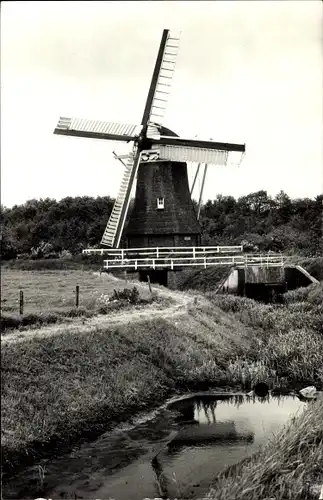 Ak Wedderbergen Groningen, Molen