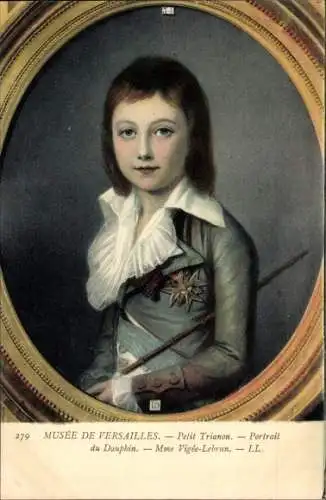 Künstler Ak Vigee Lebrun, Musee de Versailles, Petit Trianon, Portrait du Dauphin
