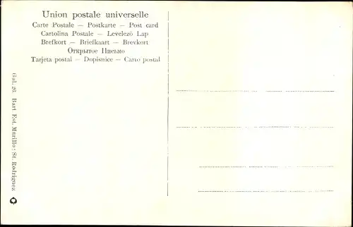Künstler Ak Murillo, Bartolomé Esteban, St. Rodriguez