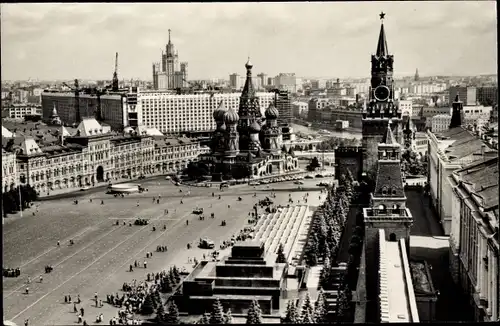 Ak Moskau Russland, Roter Platz