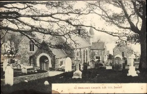 Ak St. Brélade Kanalinsel Jersey, Church