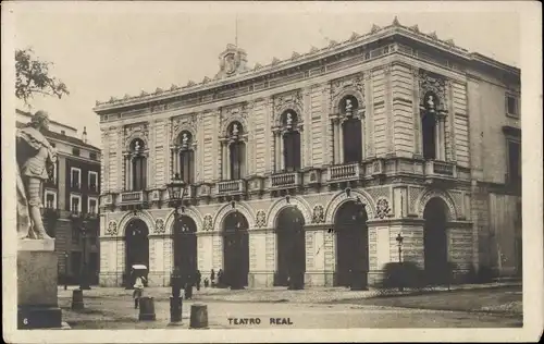 Ak Madrid Spanien, Teatro Real
