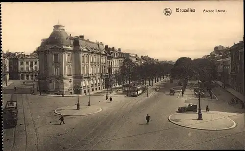 Ak Bruxelles Brüssel, Avenue Louise