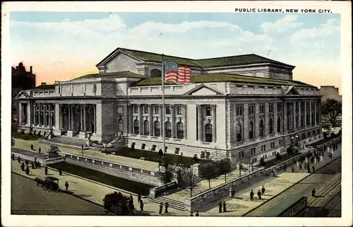 Ak New York City, Public Library