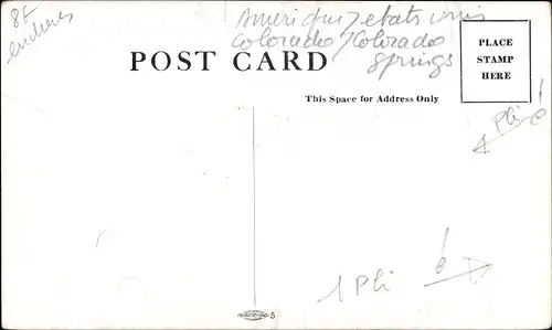 Ak Springs Colorado USA, Shadburn's