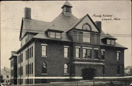 Ak Lowell Massachusetts USA, Moody School