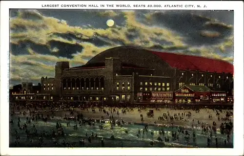 Ak Atlantic City New Jersey USA, Convention Hall