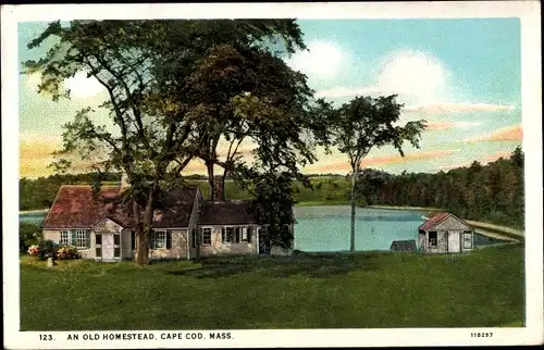 Ak Cape Cod Massachusetts USA, an old Homestead