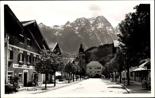 Ak Golling an der Salzach in Salzburg, Blick auf den Hohen Göll