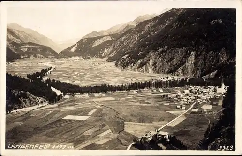 Ak Längenfeld Tirol Österreich, Luftbild vom Ort