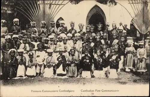 Ak Kambodscha, Premiers Communiants Cambodgiens, Cambodian First Communicants