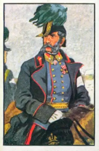 Sammelbild Deutsche Uniformen, 1864 - 1914, Serie 39 Bild 229, KuK General 1864