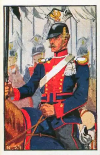 Sammelbild Deutsche Uniformen, 1864 - 1914, Serie 13 Bild 73, Westpr. Ulanen Regt. Nr. 1, 1866