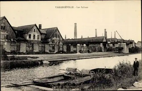 Ak Varangeville Meurthe et Moselle, Les Salines