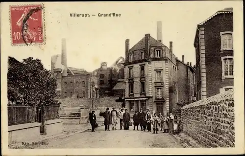 Ak Villerupt Meurthe et Moselle, Grande Rue