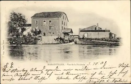 Ak Marainviller Meurthe et Moselle, la Feculerie