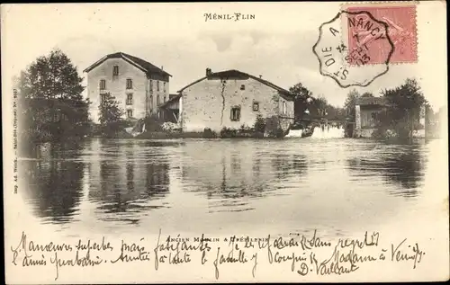 Ak Flin Meurthe et Moselle, Ancien Moulin