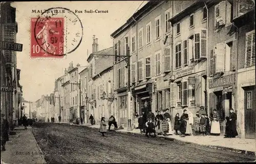Ak Malzeville Meurthe et Moselle, Rue Sadi Carnot