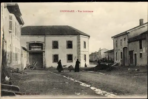 Ak Croismare Meurthe et Moselle, Vue interieure